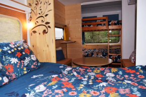 Caravane en pleine nature